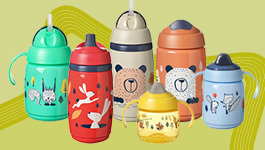 Nueva gama de vasos y botellas SuperStar de Tommee Tippee