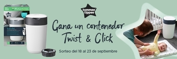 Tommee Tippee sortea un contenedor Twist & Click